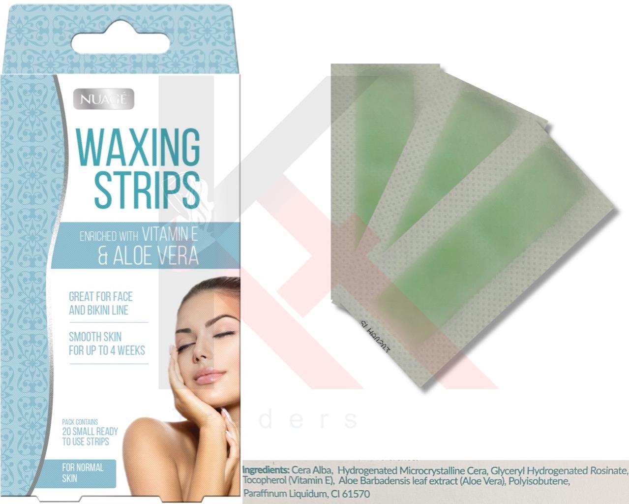 Bikini Wax Strips Leg Body & Face Eye Brow Shapers Jolen Facial Nair