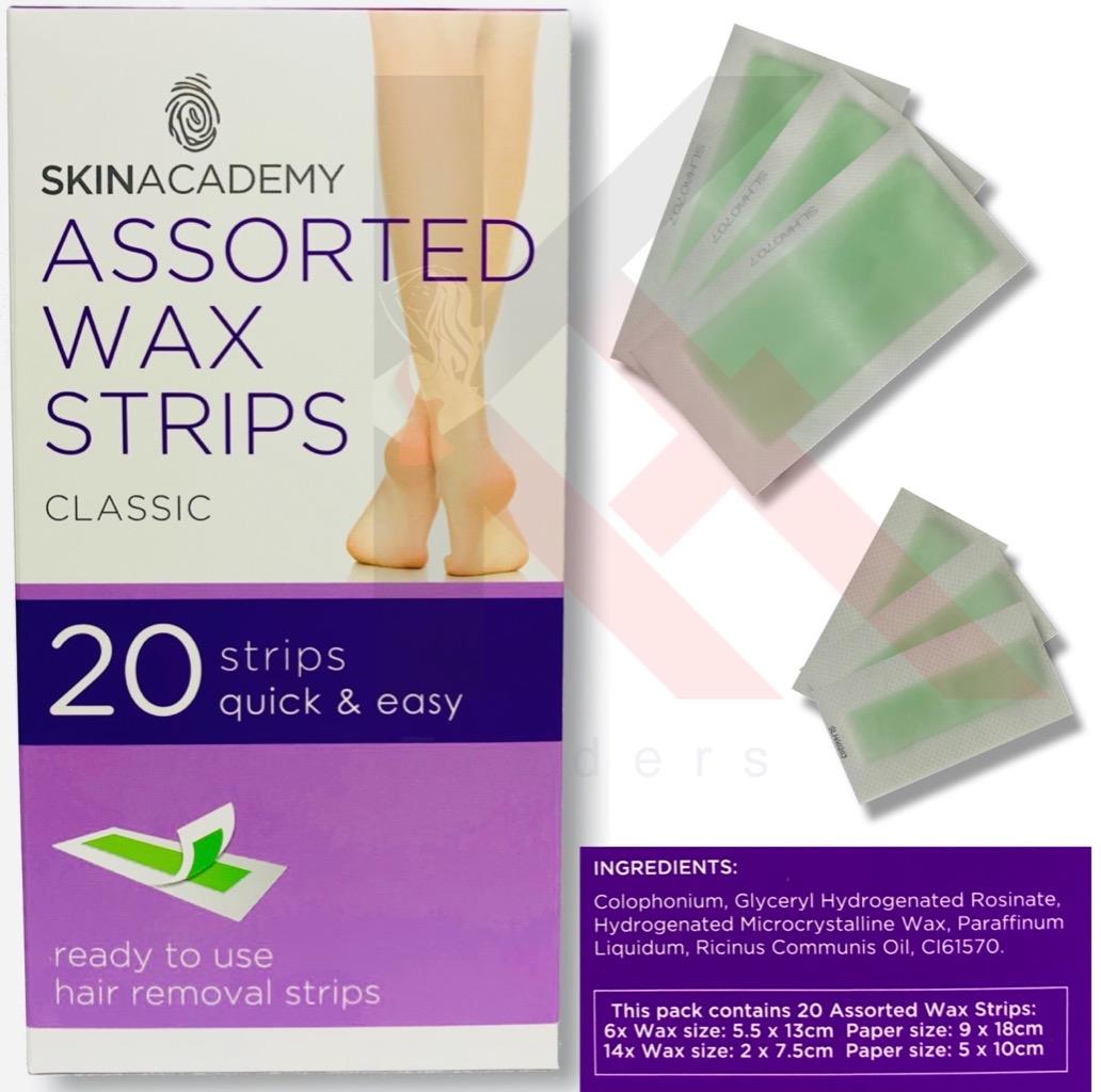 Bikini Wax Strips Leg Body & Face Eye Brow Shapers Jolen Facial Nair Body Strips eBay