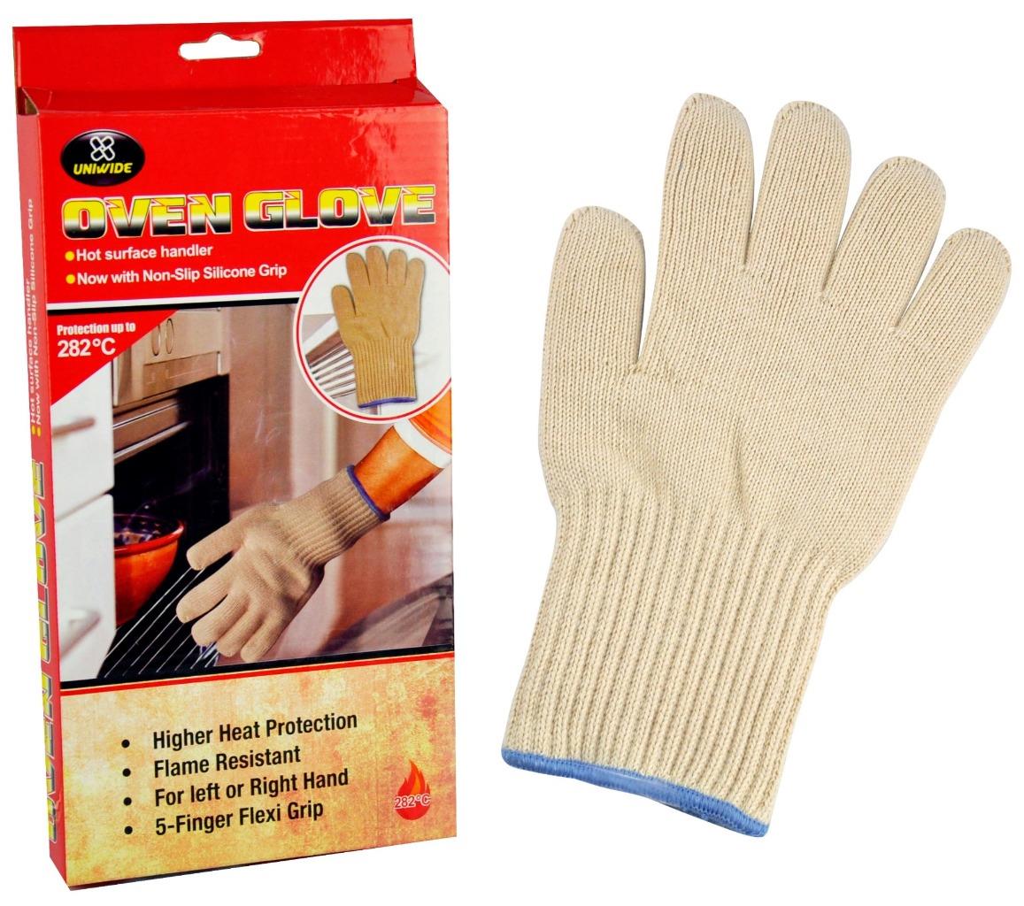 1-2Pairs Oven Gloves Heat-resistant Pot Holder Cooking Mitt Nonslip Baking Glove