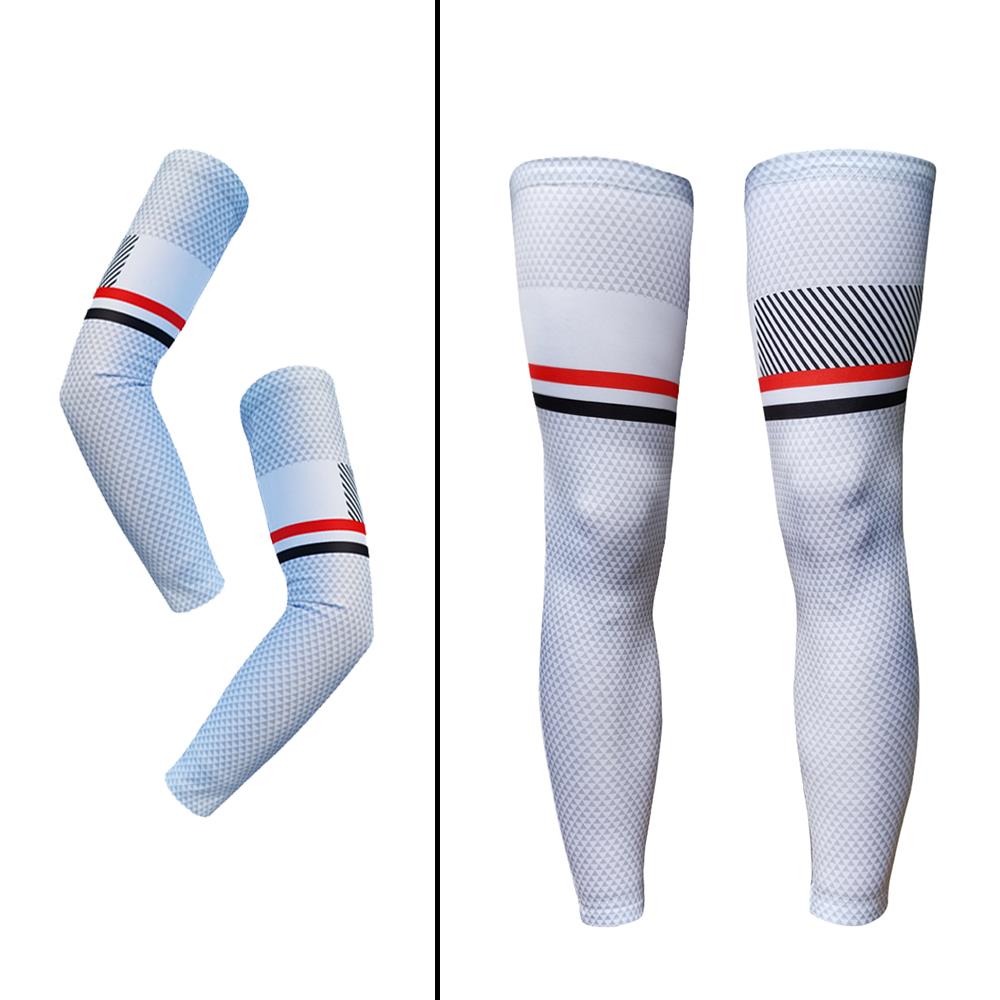 1PCS Men Bike Cycling Sunscreen Bicycle UV Protection Leg Knee Outdoor Cover US