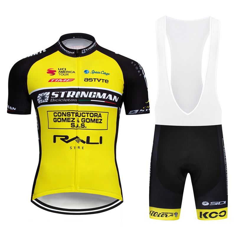 cycling jersey and bib shorts set