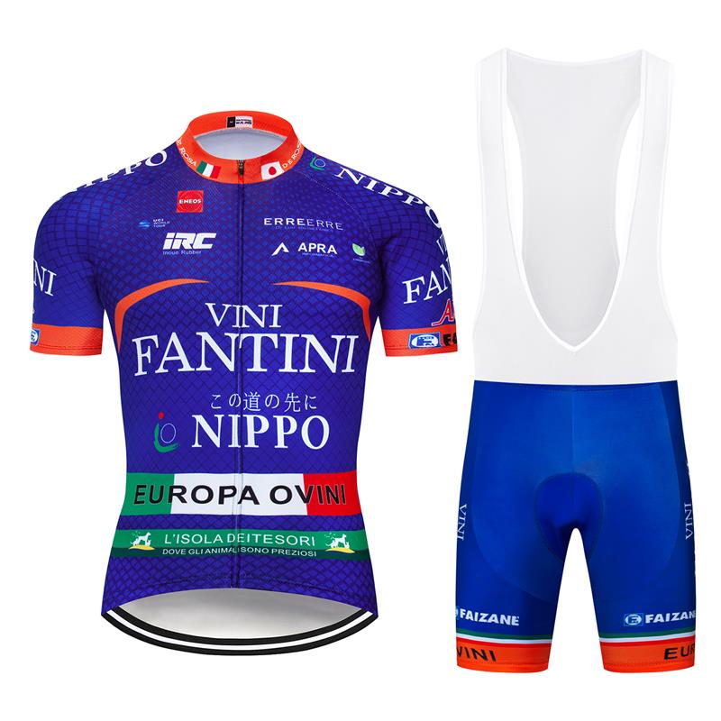 Men Cycling Set MTB Bike Shirt Bib Shorts Suit Bicycle Uniform Sportswear S44