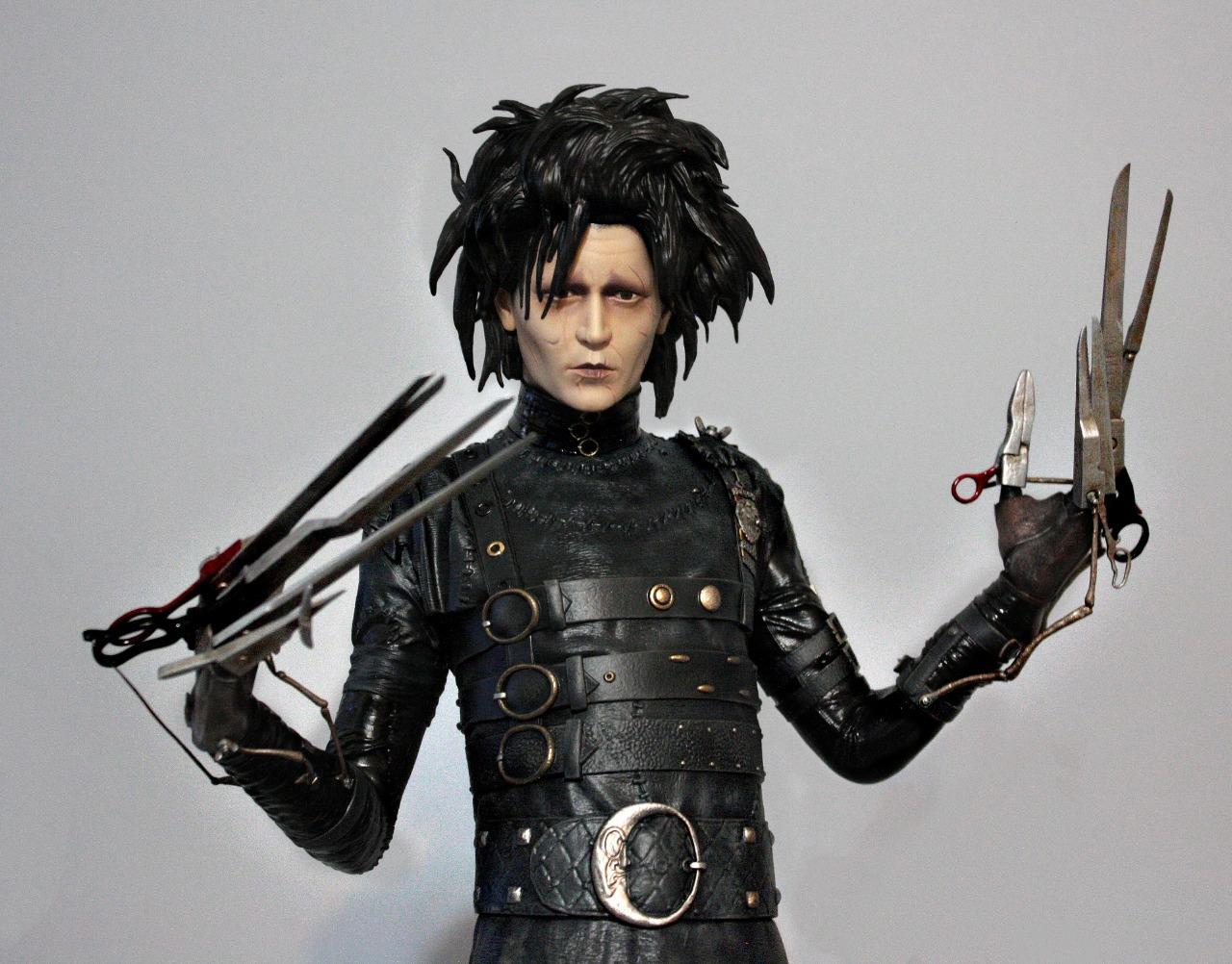 EDWARD SCISSORHANDS 1:4 SCALE STATUE, HCG EXCLUSIVE, JOHNNY DEPP