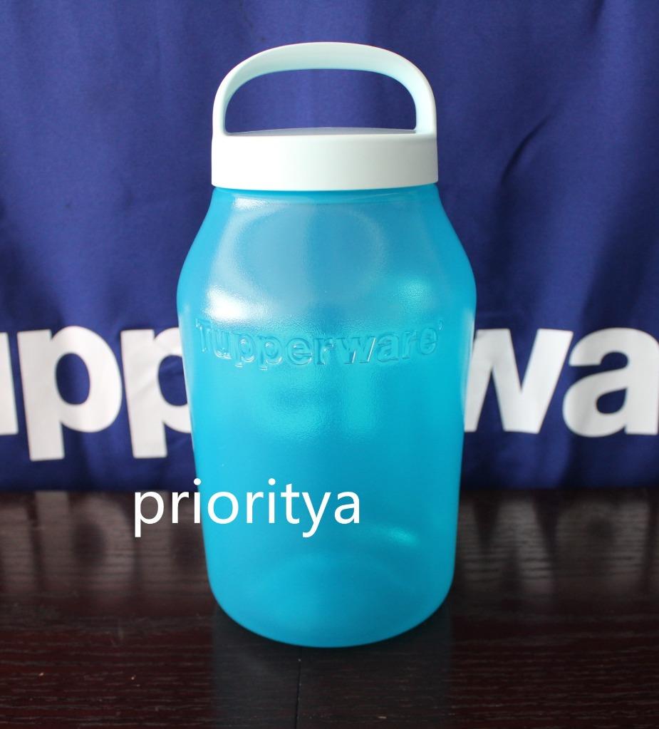 Tupperware Universal Jar Storage Organize 3 qt Blue New in ...