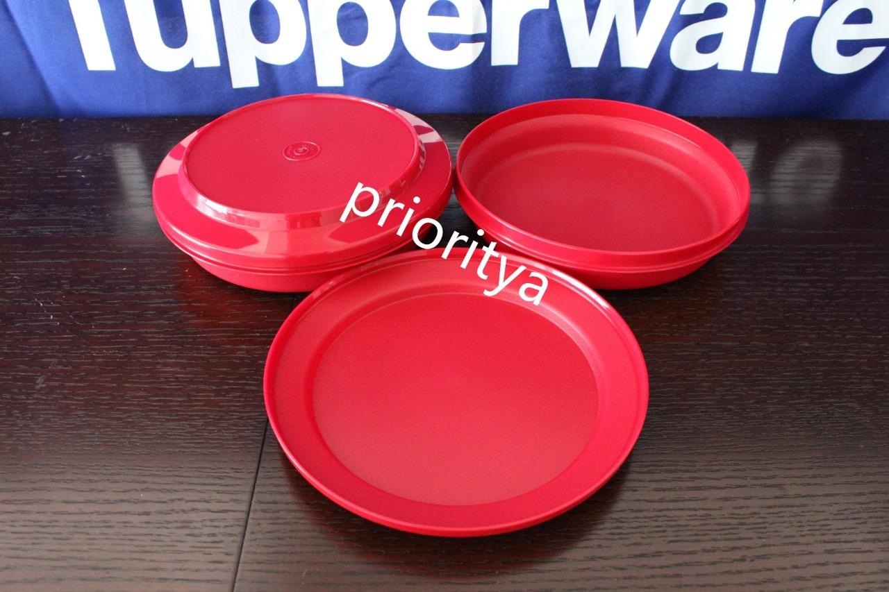 Tupperware Twin Servers Plates Set of 2 New in Package eBay