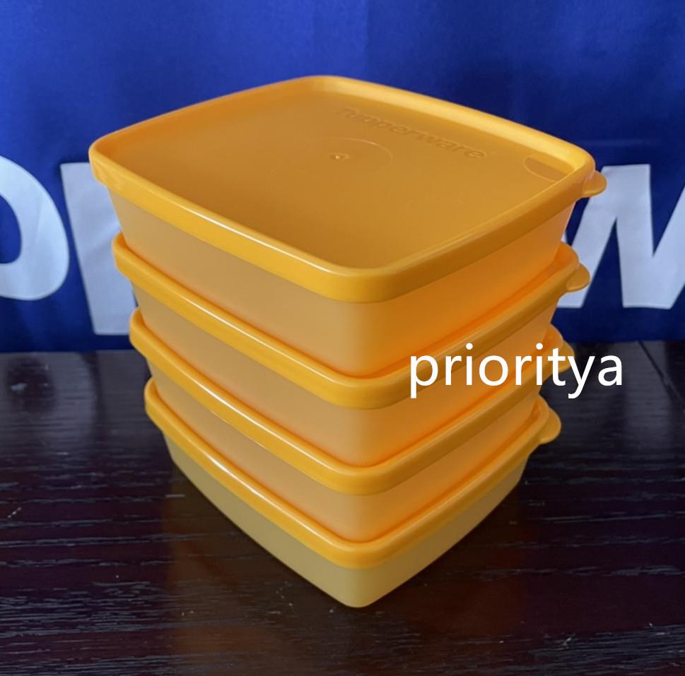 Tupperware Small Square Away Container 250ml Set of 2 New