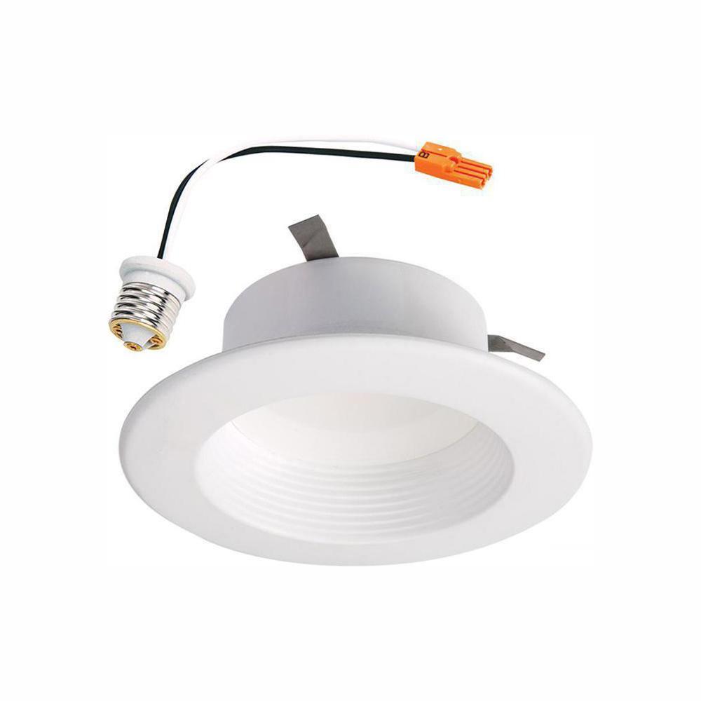 Halo RL 4 in. White Integrated LED Recessed Ceiling Light ...