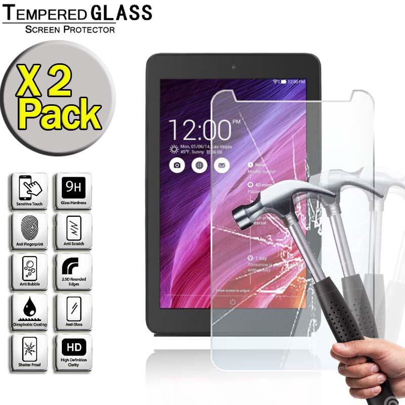 2 Pack Tempered Glass Screen Protector For Dell Venue 8 Pro 50 Tablet