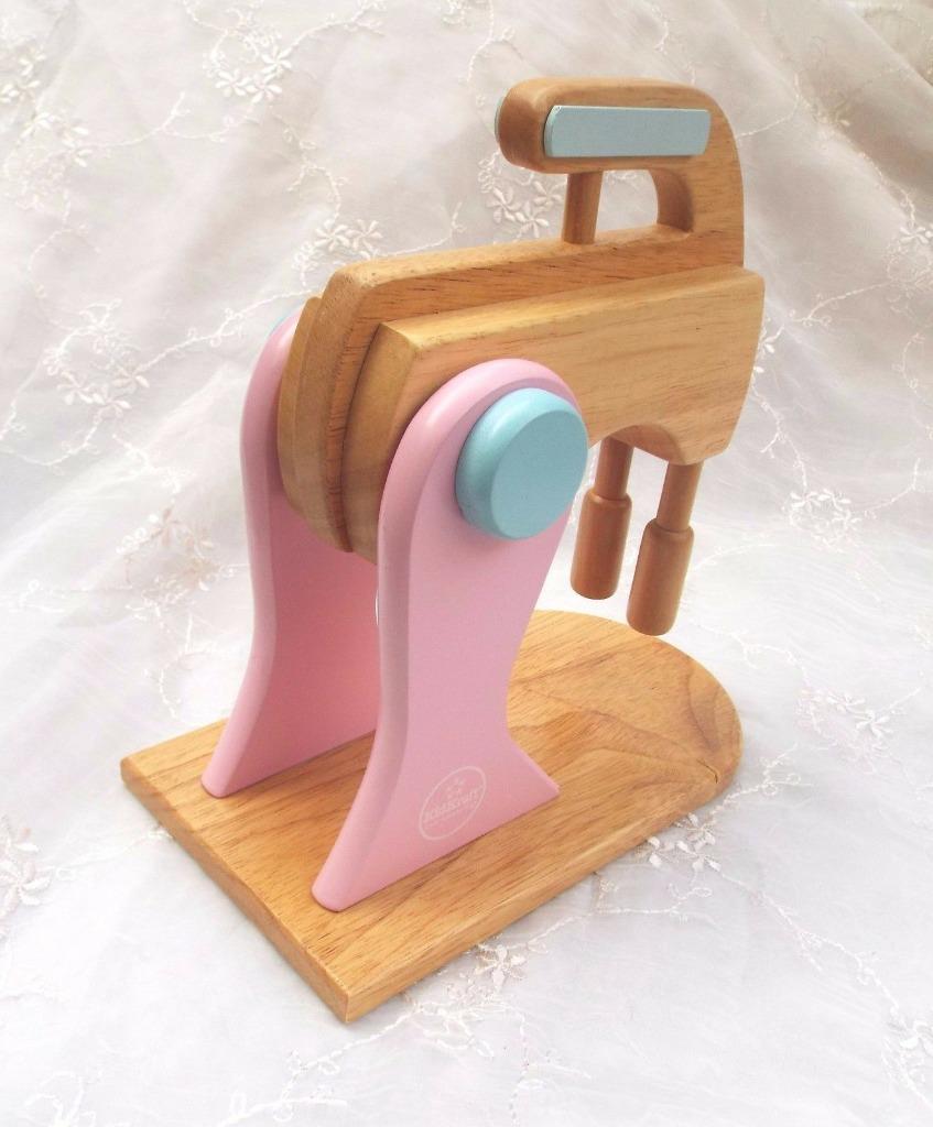 KIDKRAFT KITCHEN STAND MIXER, Pastel Wooden Pretend Play ...