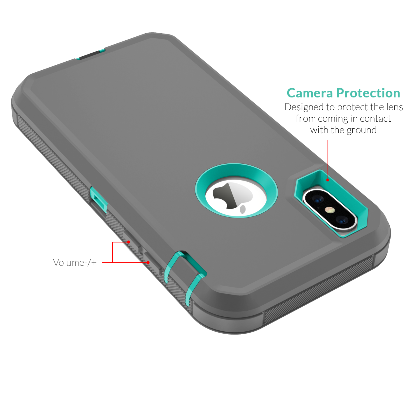 For Apple iPhone X / XS / XR 10S Case Protective Defender Shockproof