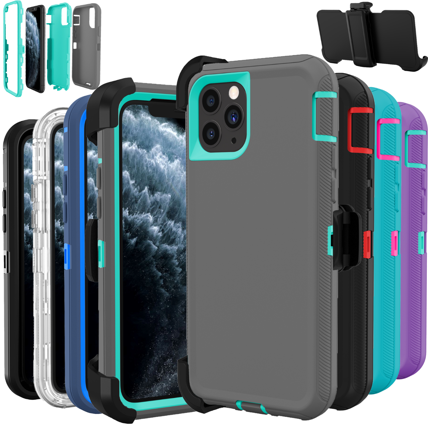 Shockproof Fits Otterbox Case Cover For Apple Iphone 11 Pro Max With Belt Clip Ebay