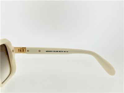 CAZAL SUNGLASSES 607 008 56MM CREAM GOLD FRAME WITH BROWN  display picture 1