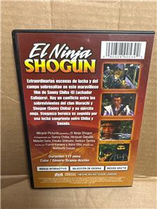 Shogun Ninja (DVD, 2005, Dubbed in Spanish) Sonny Chiba