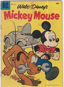 絵画 Disney Mickey Magazine vintage 1958 rare Walt Disney's Mickey Mouse #57: Dell Comics (1958 ) VG (4.0) | eBay