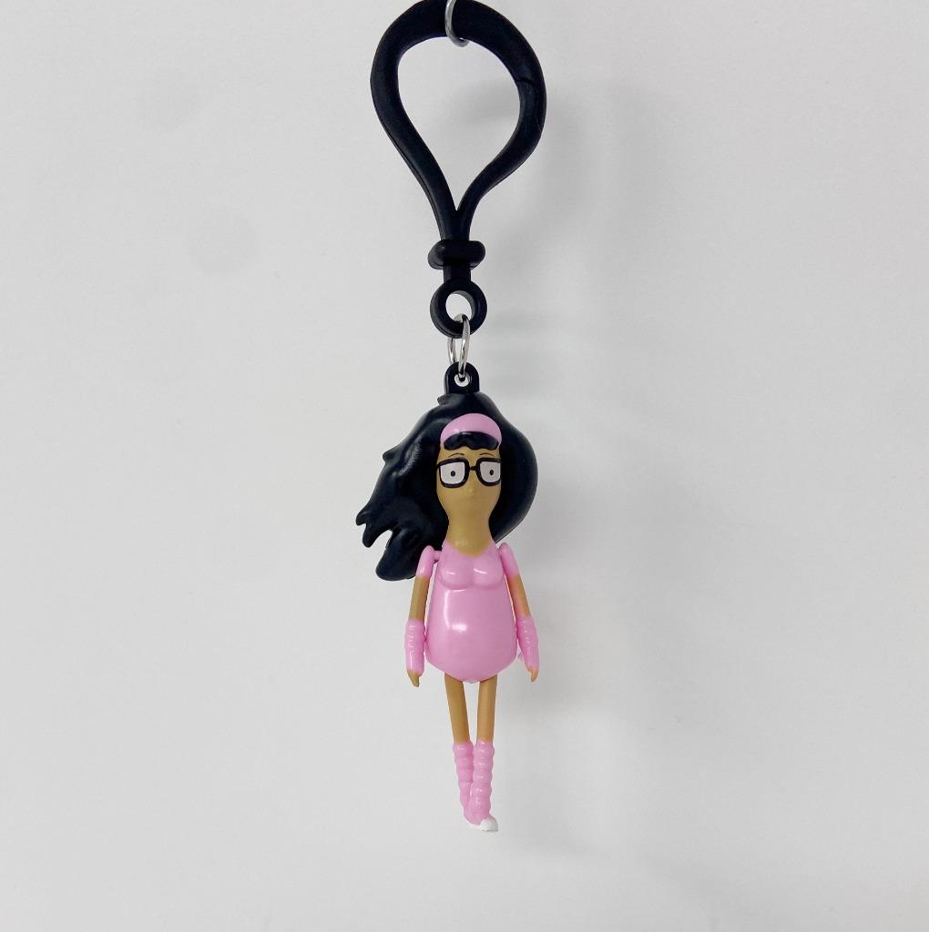 Bob's Burgers Gene Bullsitoy 4-Inch Dangler Clip-On Plush Keychain 