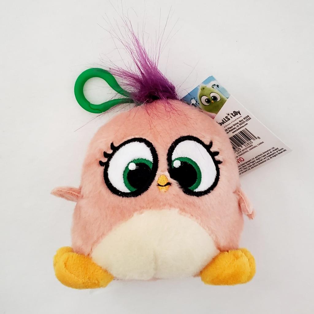 3 x Angry Birds Hatchlings Plüsch Figur 16 cm Taschenanhänger  Bag-clip 