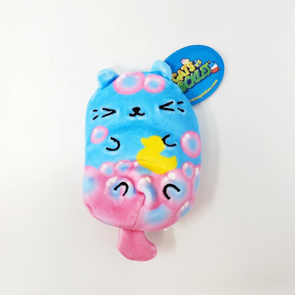 Style:Bubbles:Cats Vs Pickles 4" Plush Toy - YOU CHOOSE!