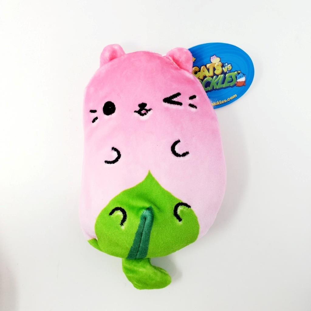 Style:Peaches:Cats Vs Pickles 4" Plush Toy - YOU CHOOSE!