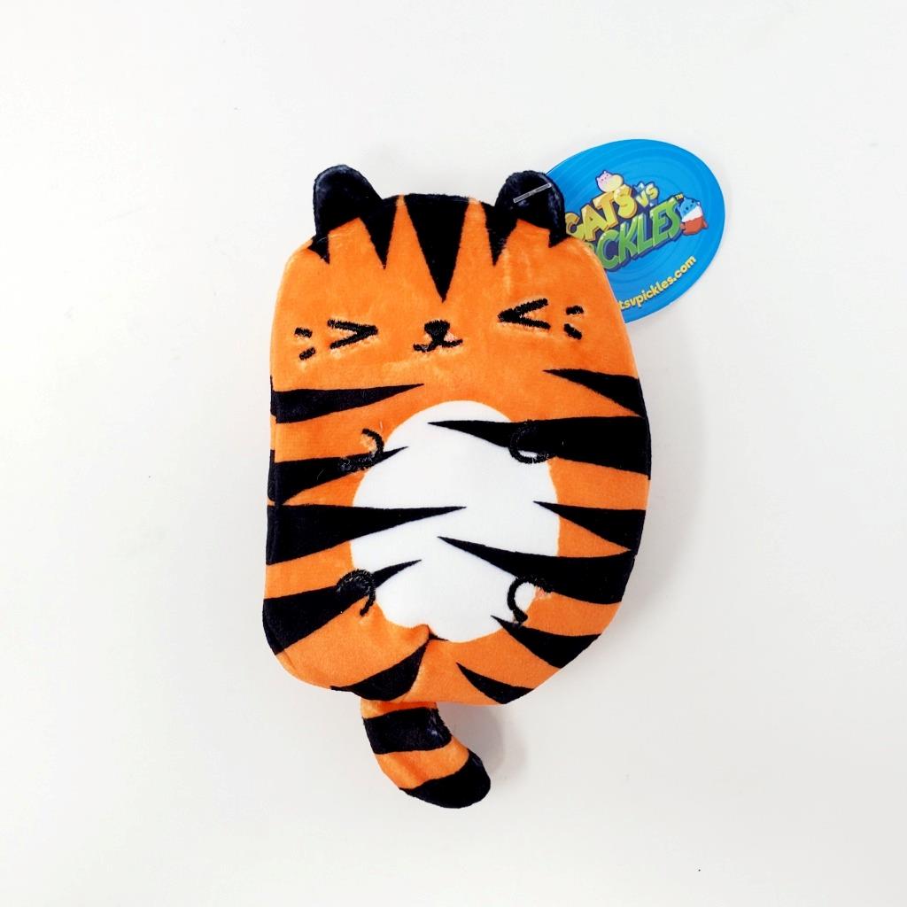 Style:Stripes:Cats Vs Pickles 4" Plush Toy - YOU CHOOSE!