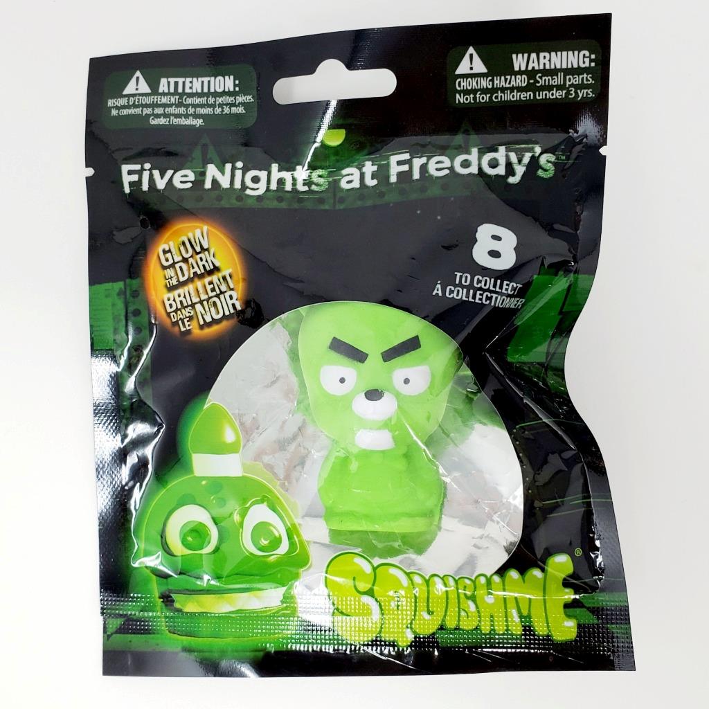 Squishme FNAF Five nights at freddy's Glow in the dark Marshmellow 