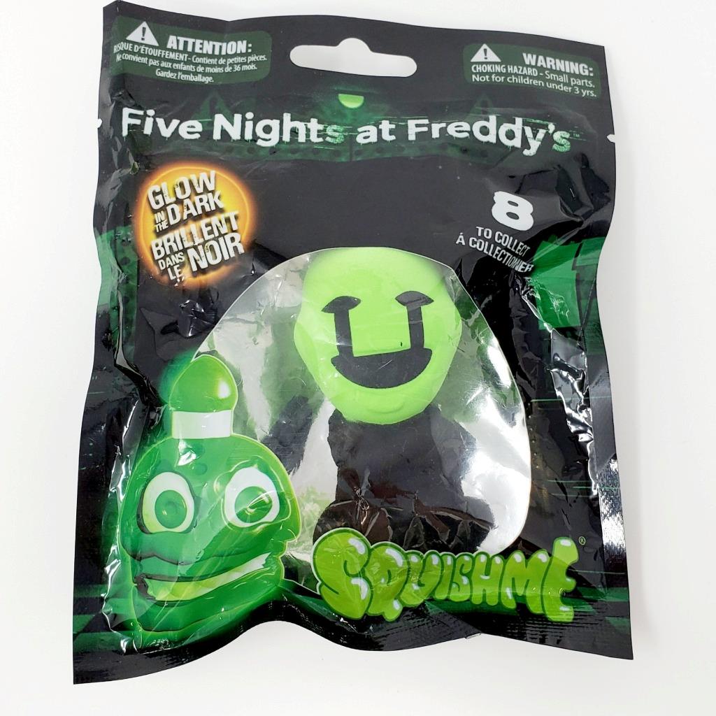 Squishme FNAF Five nights at freddy's Glow in the dark Marshmellow 