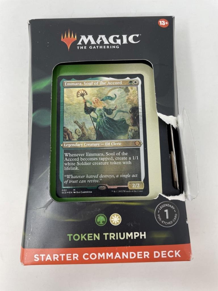 MTG Magic the Gathering Starter Commander Deck Imperfect Condition You ...