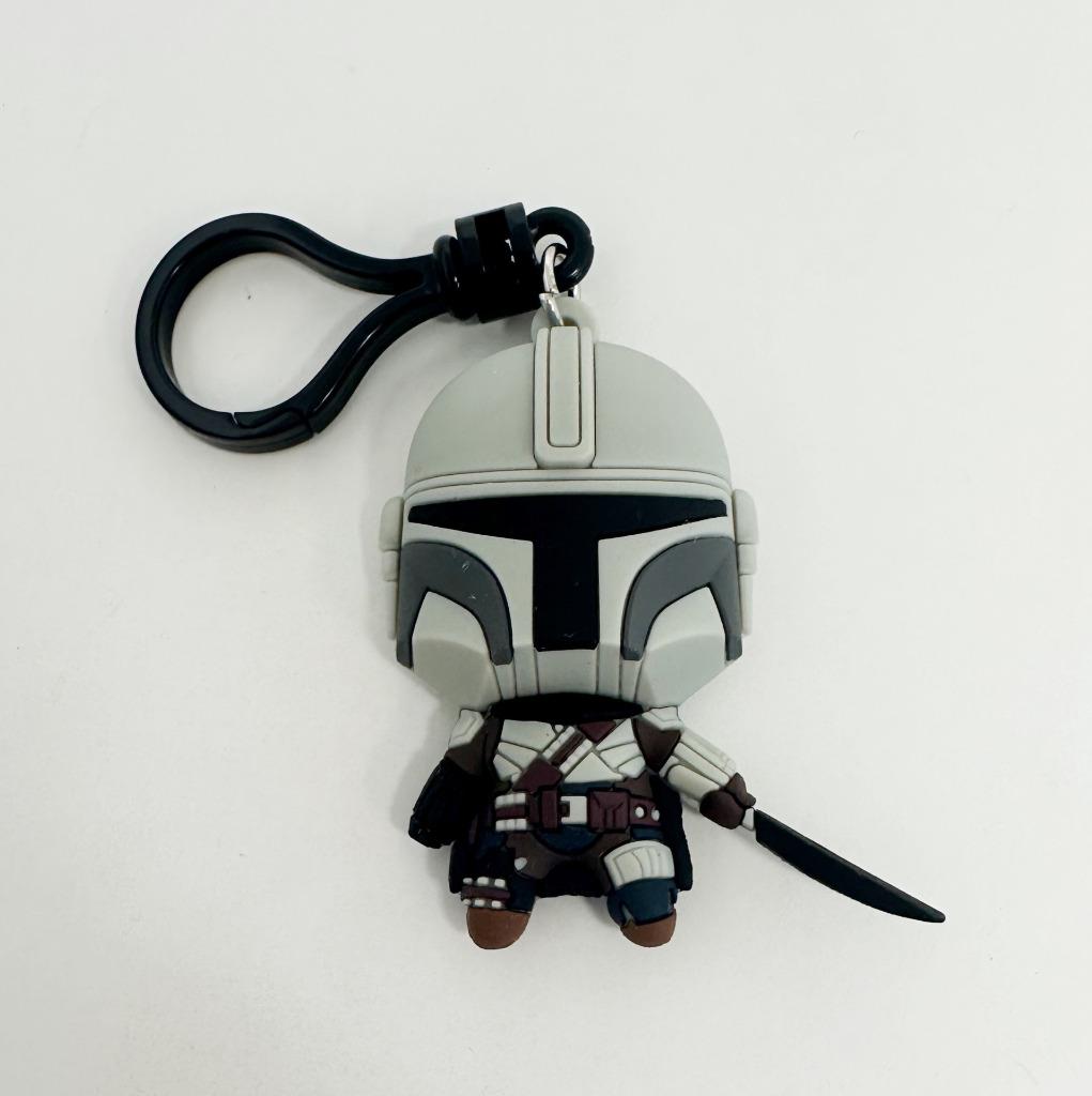 Star Wars Mandalorian : Series 3 Figural 3D Bag Clip - YOU CHOOSE! - Picture 2 of 13