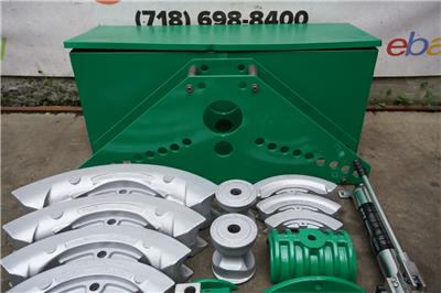 Greenlee 885 Hydraulic Bender 1 1/4 to 5 inch Rigid Pipe Works Great