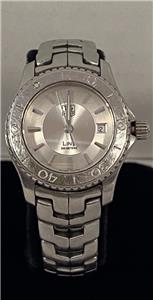 Tag Heuer Link WJ1310 womens silver and white watch Tag Heuer Ladies Link WJ1310 Stainless Steel Ladies Swiss  main image 3