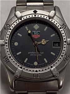 TAG HEUER PROFESSIONAL 200M 962.013F-2 33mm STAINLESS STEEL QUARTZ