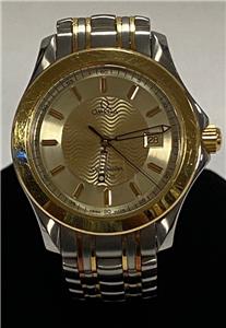 最安値！【ケース付】OMEGA Seamaster Quartz ゴールド