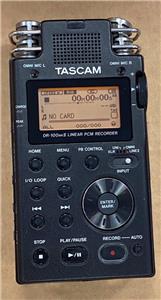 TASCAM DR-100 MKII LINEAR PCM RECORDER- USED. | eBay