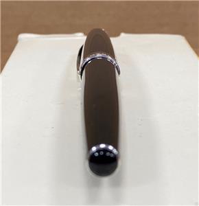 MONTBLANC GENERATION ROLLER BALL PLATINUM 7386 BLACK INK PEN-USED
