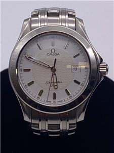 週末値下げ‼︎ OMEGA Seamaster ダークブルー 120m防水 OMEGA Seamaster Ref.166.073 Deep Blue – TIMEANAGRAM
