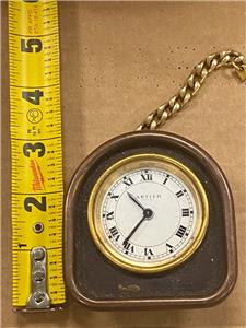 【T】Cartierアラームクロック 置時計 アンティーク 手巻 現状品 T】Cartierアラームクロック 置時計 アンティーク 手巻 現状品 T