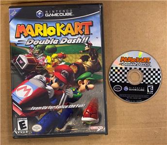 トップス Vintage MARIOKART Double Dash!! Nintendo Mario Kart Double Dash E3 Promo T-Shirt XL 2003 Nintendo