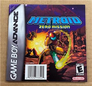 METROID: ZERO MISSION (NINTENDO GAME BOY ADVANCE) MANUAL