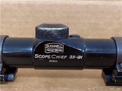 BUSHNELL SCOPE CHIEF 3x-9x RIFLE SCOPE- USED. | eBay