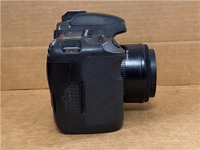 CANON EOS 7D Digital SLR CAMERA W/ CANON EF 50mm F/1.8 II LENS