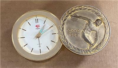 アンティーク　東京オリンピック VINTAGE SEIKO 1964 TOKYO OLYMPICS ALARM CLOCK- NOT WORKING. | eBay