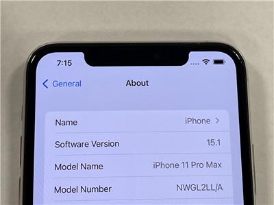 APPLE IPHONE 11 PRO MAX 256GB SILVER (CARRIER UNLOCKED) USED. | eBay