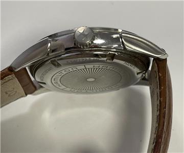 HAMILTON JAZZMASTER H324510 DATE SILVER DIAL 39mm QUARTZ WATCH. | eBay