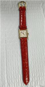 VINTAGE CARTIER 590005 TANK 925 VERMEIL ARGENT 23.5x30.5mm QUARTZ