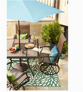 2x Style Selections Skytop Black Metal Swivel Dining Chair ... (270 x 300 Pixel)