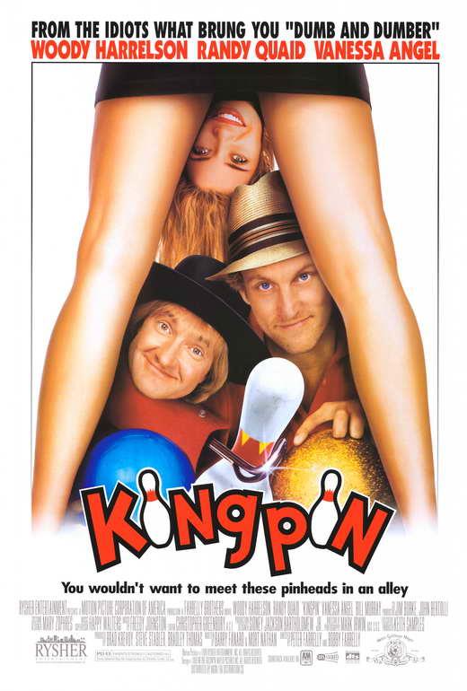 Kingpin Movie POSTER 27 x 40 Woody Harrelson, Randy Quaid, A eBay