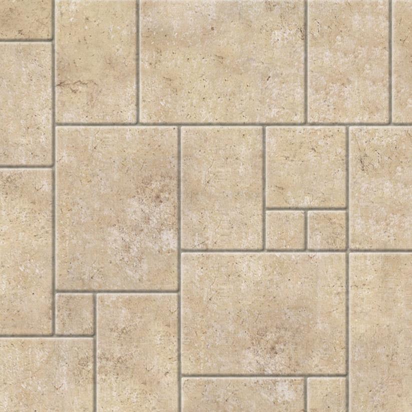 1//12 Dolls House Non-Embossed Terracotta Small Floor Tiles A3 Sheet Card DIY785A