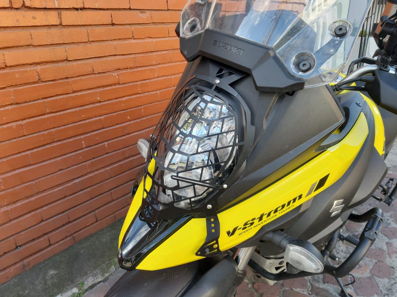 HeadLight Guard for Suzuki VStrom 650 ATXT Motorcycles eBay
