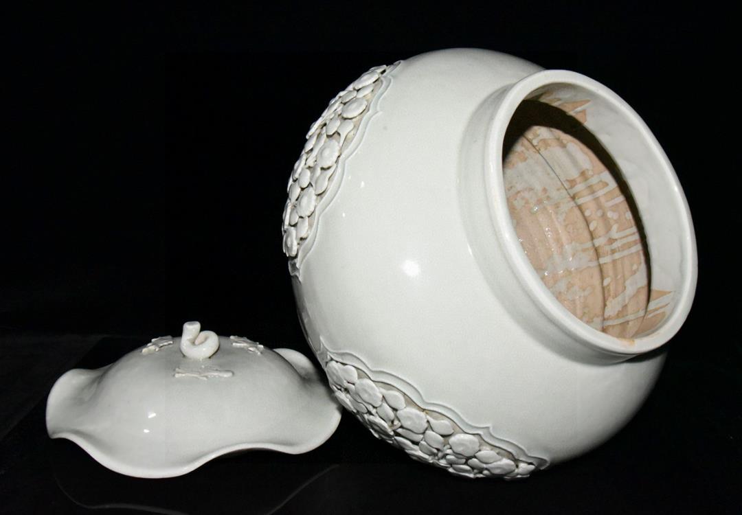 OLD CHINESE YINGQING GLAZE PORCELAIN JAR POT ST1284 | eBay