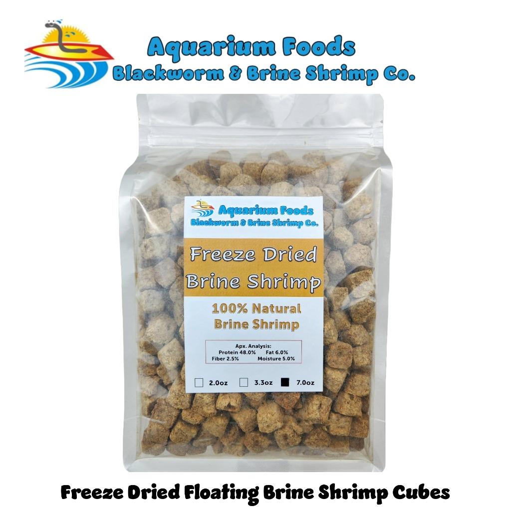 FREEZE DRIED BRINE SHRIMP CUBES - TROPICAL FISH, MARINE FISH, KOI & TURTLES - Picture 11 of 11
