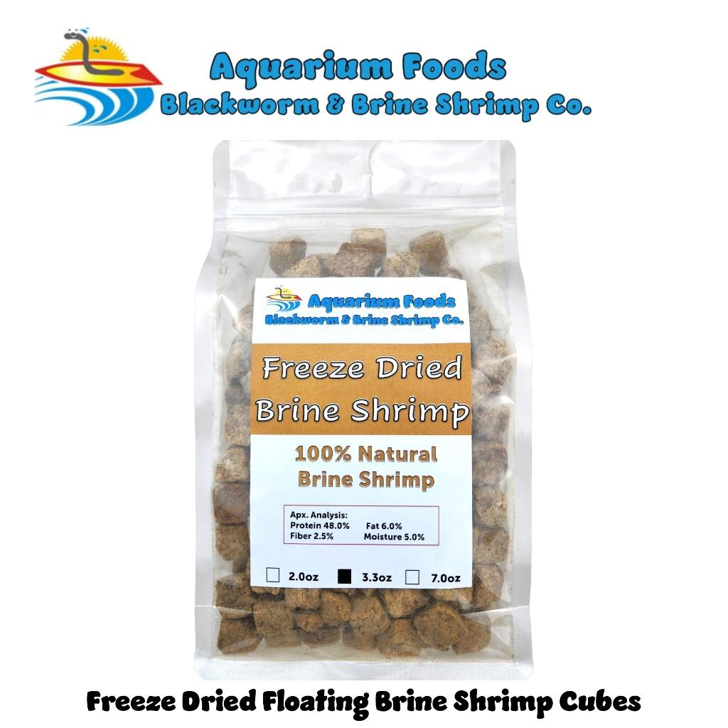 FREEZE DRIED BRINE SHRIMP CUBES - TROPICAL FISH, MARINE FISH, KOI & TURTLES - Picture 10 of 11